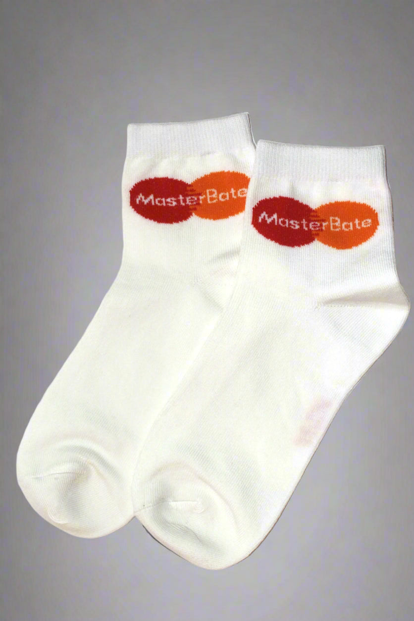 Master-bate Parody Socks