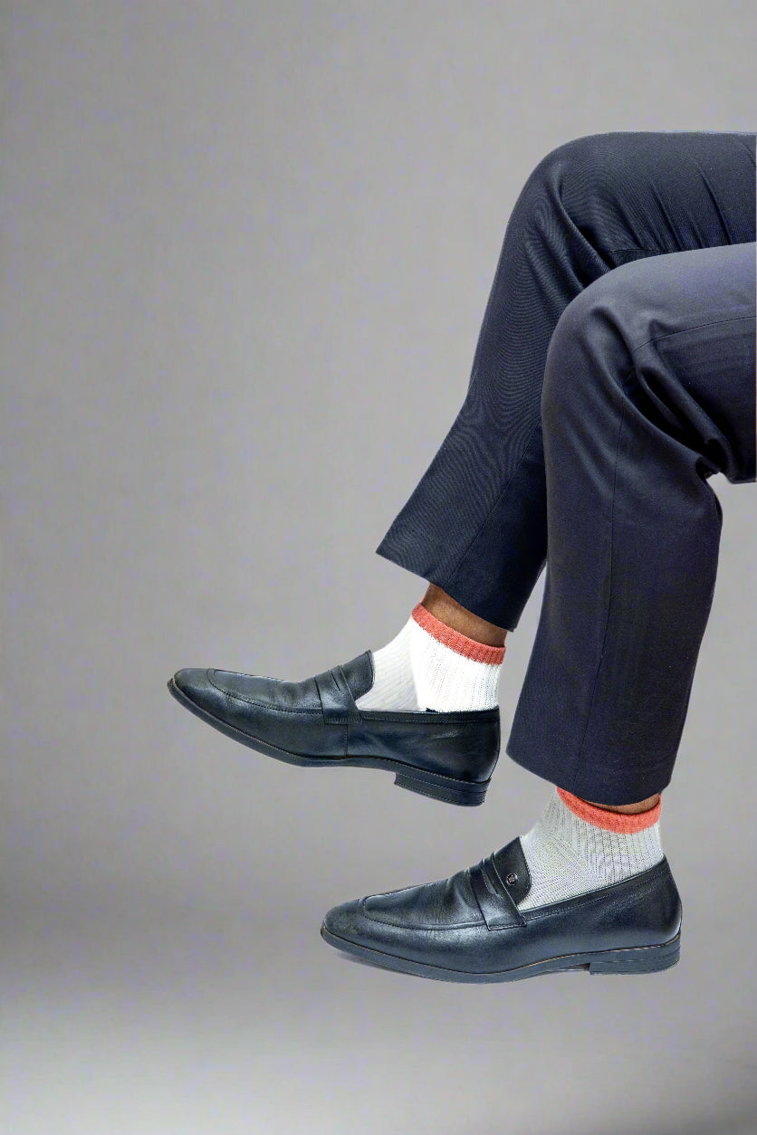 Retro Athletic Striped Socks