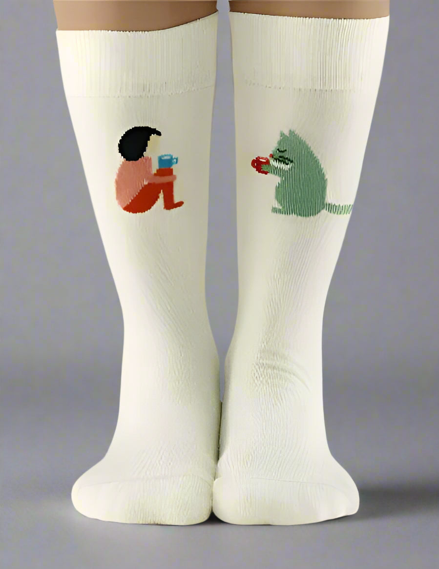Tea Party Fun Socks