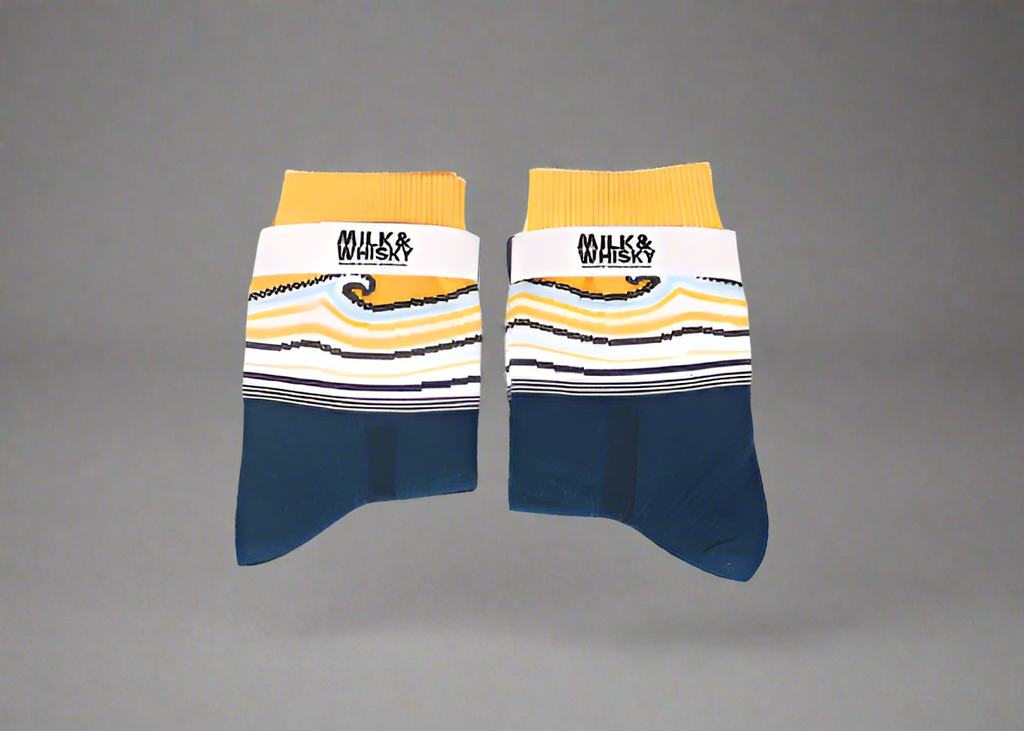 Wave Pattern Socks