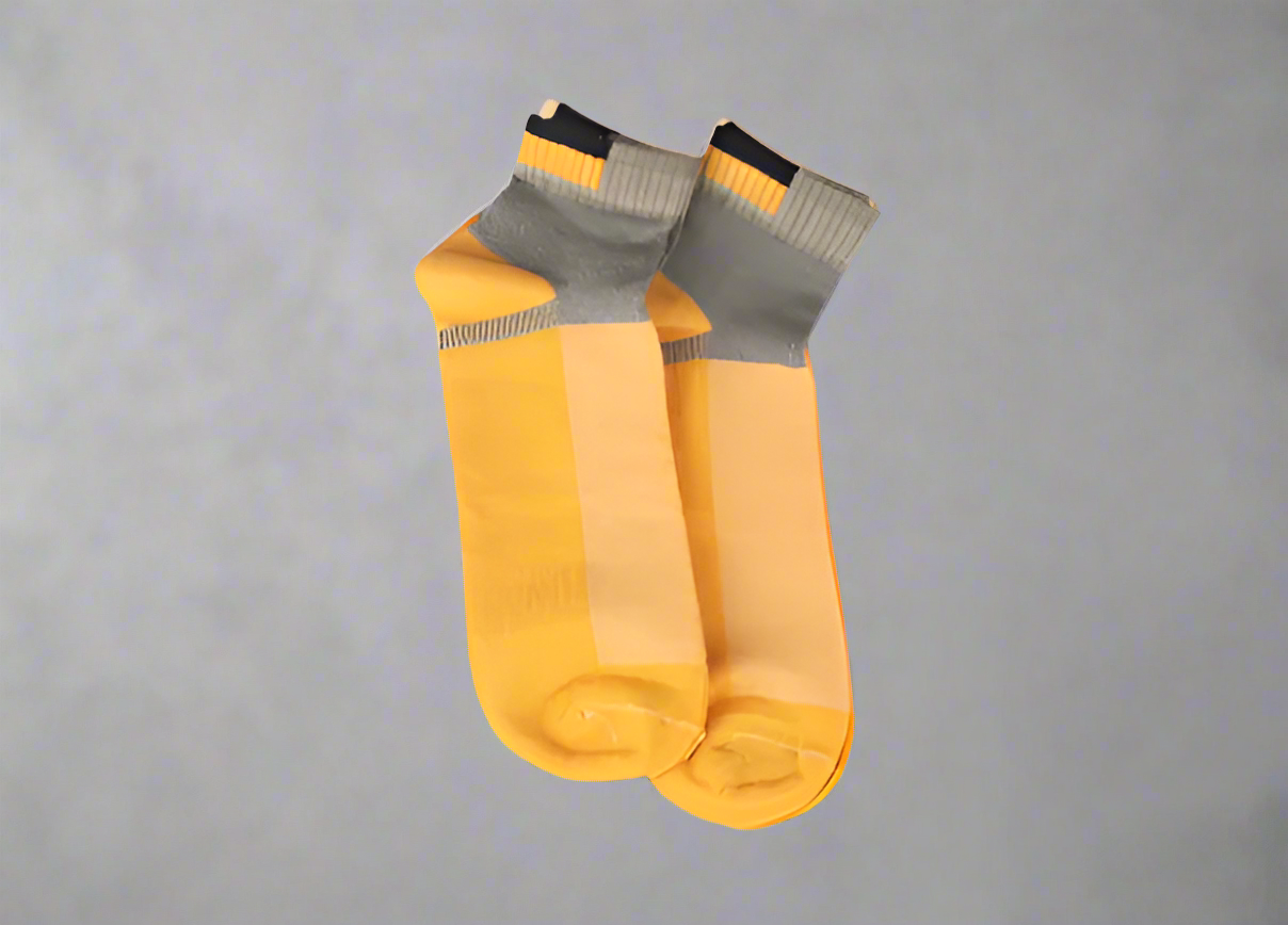 Colour-Block Ankle Socks