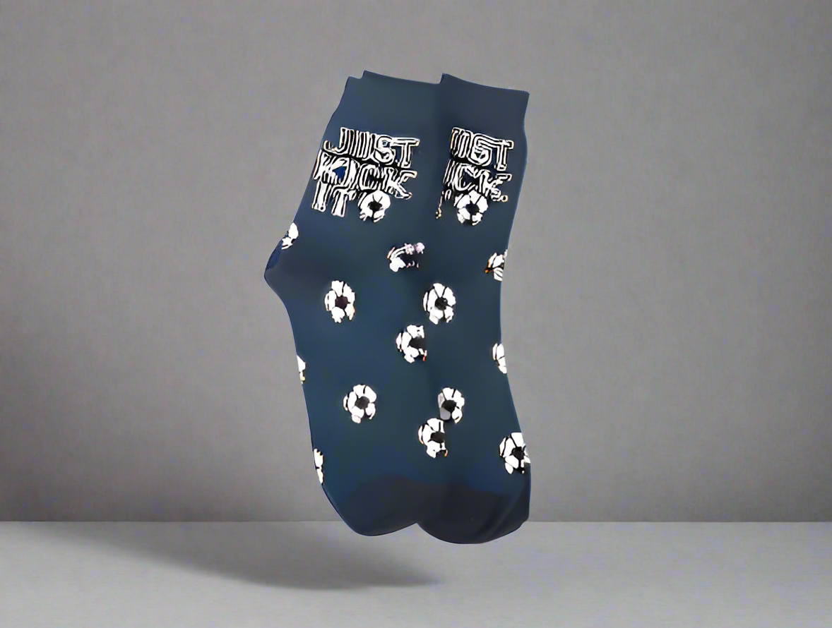 "Just Kick It" Soccer Socks