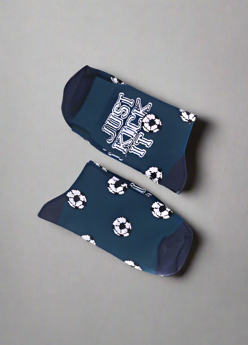 "Just Kick It" Soccer Socks