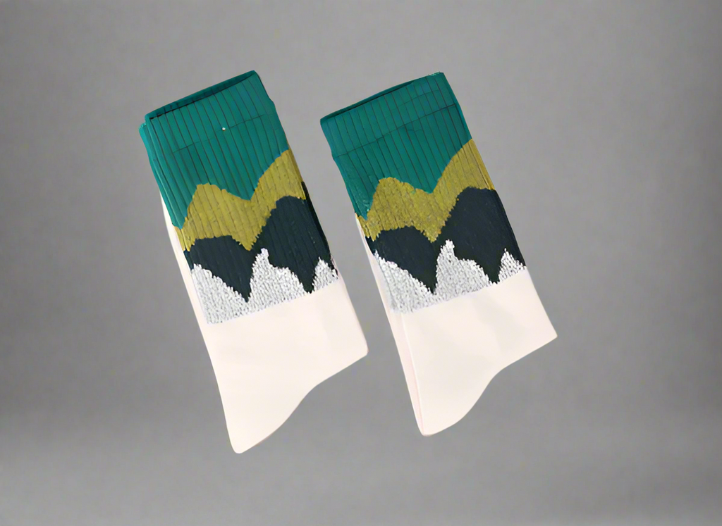 Mountain Peak Socks