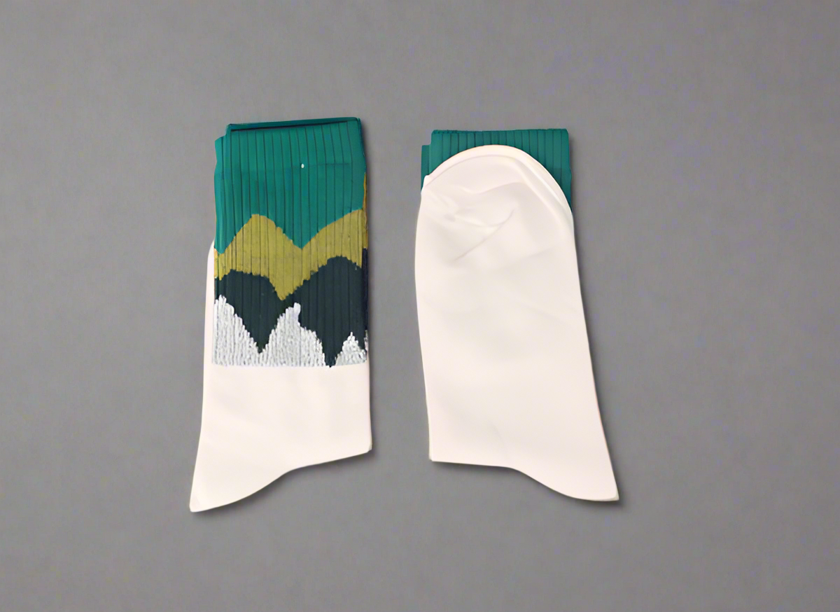 Mountain Peak Socks