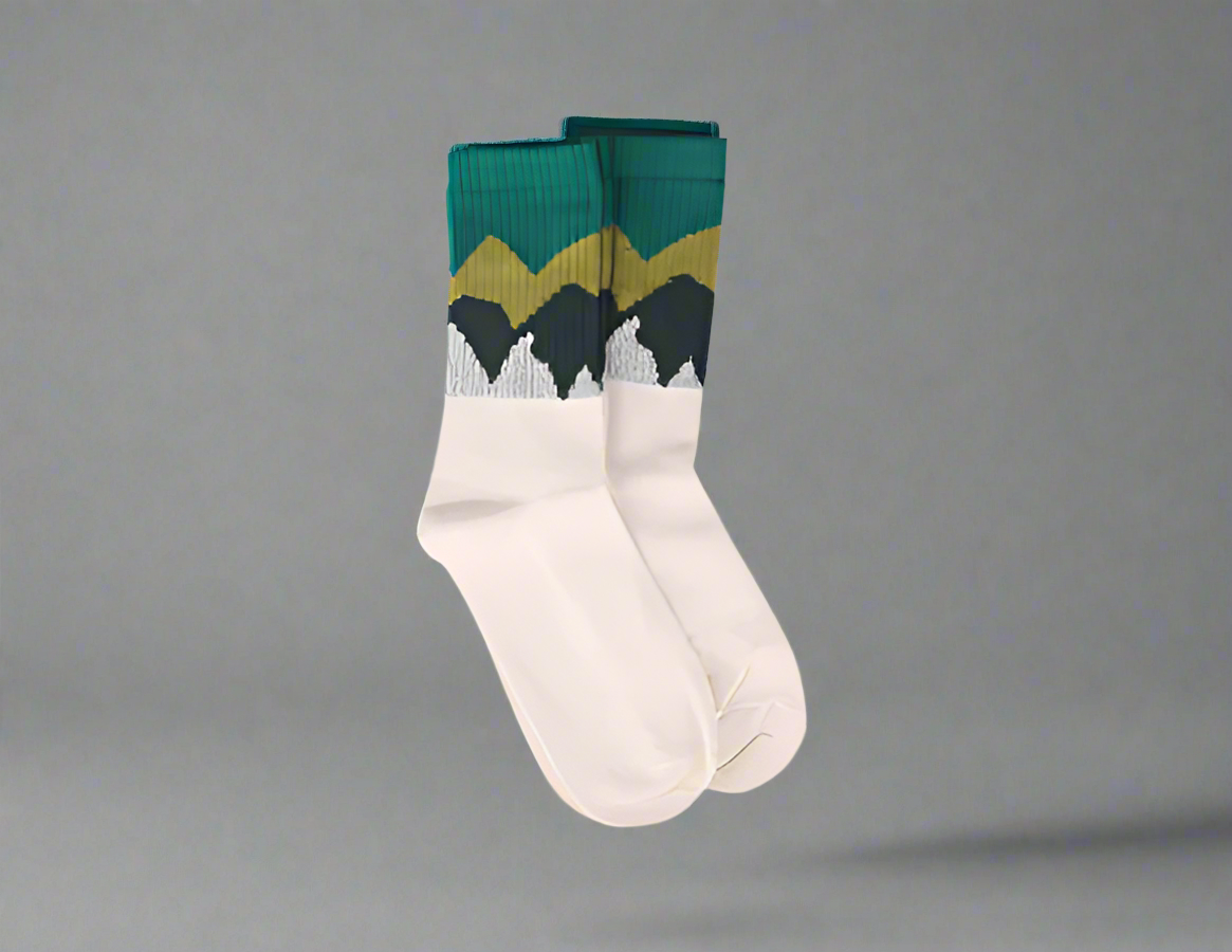 Mountain Peak Socks