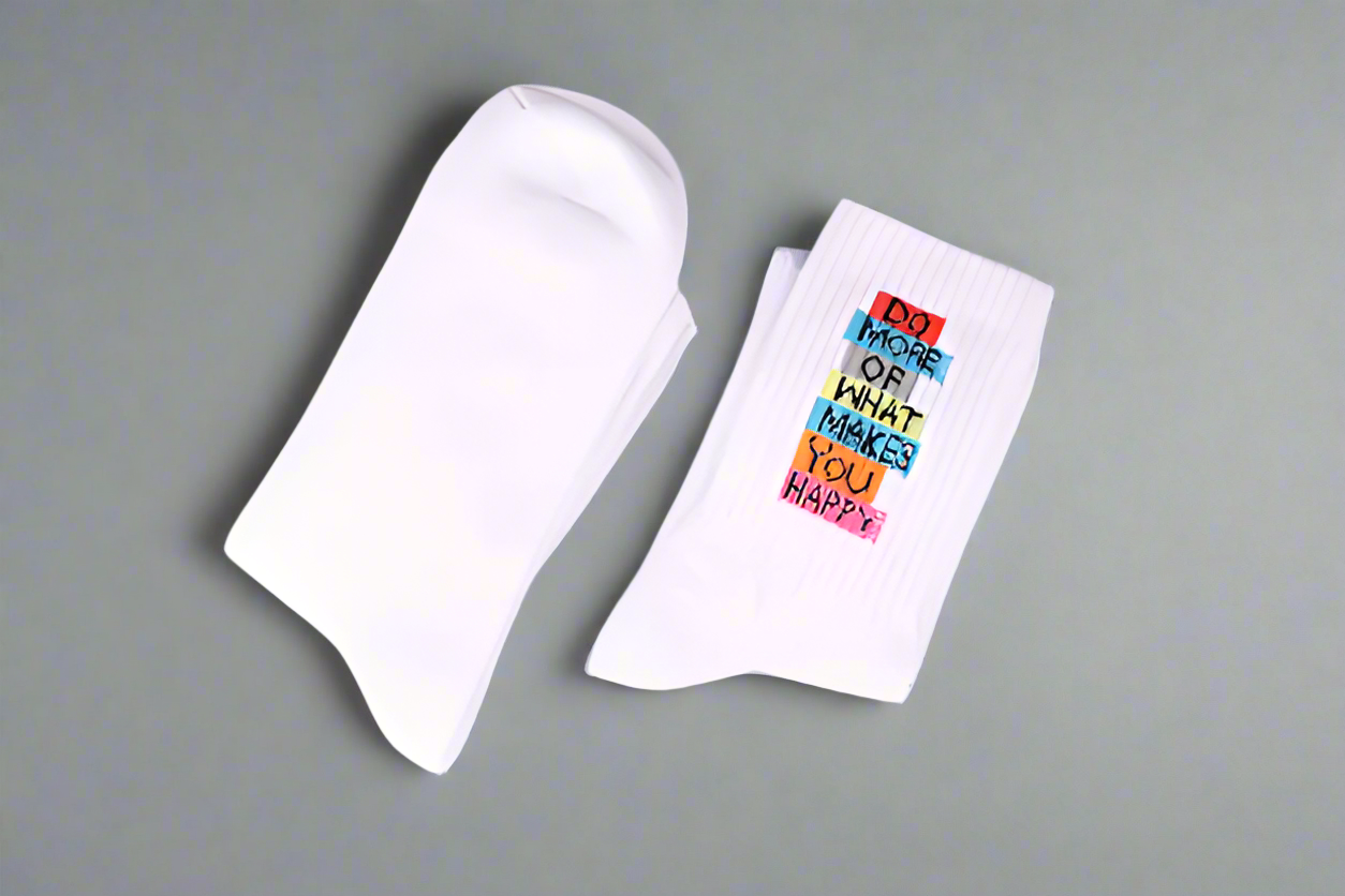 Motivational Socks for a Brighter Day