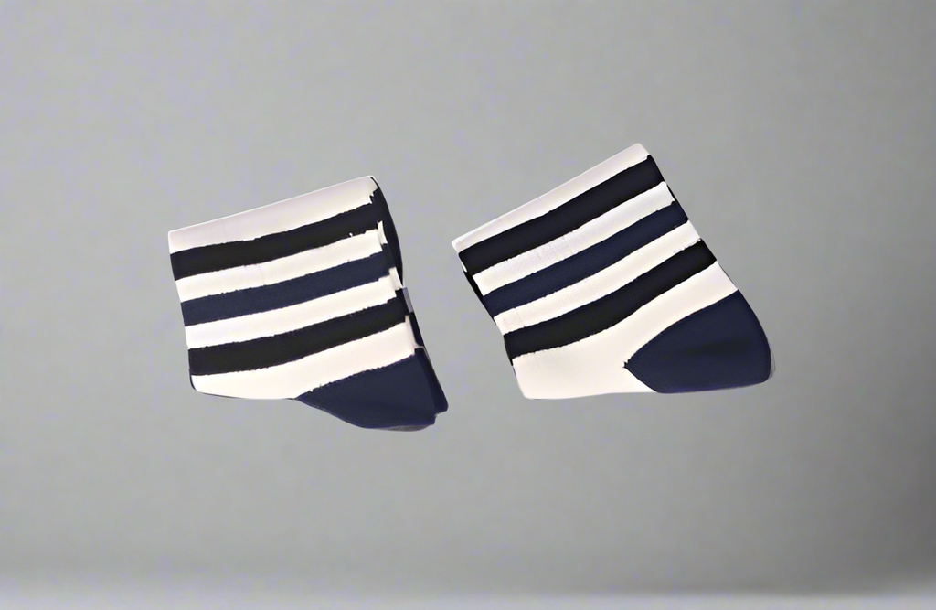 Neutral Striped Socks