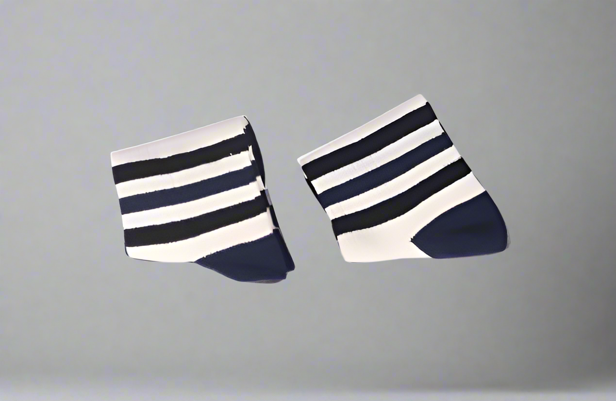 Neutral Striped Socks