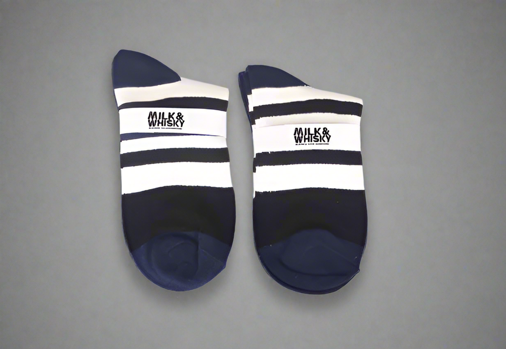 Neutral Striped Socks