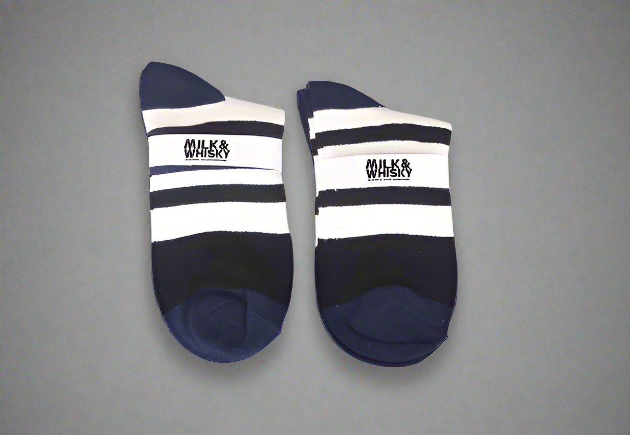 Neutral Striped Socks