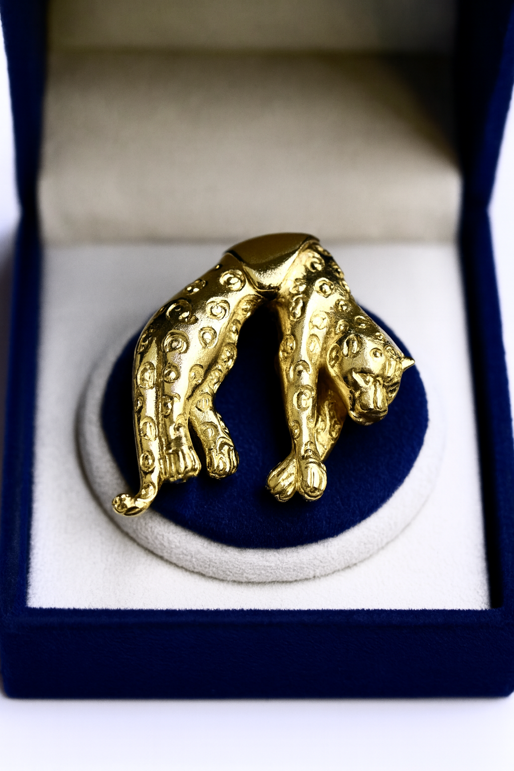 Sleeping Panther Brooch