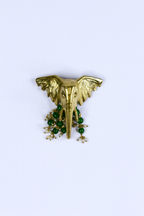 Elephant with Puvaii Brooch