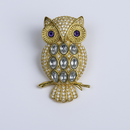 OWL Brooch