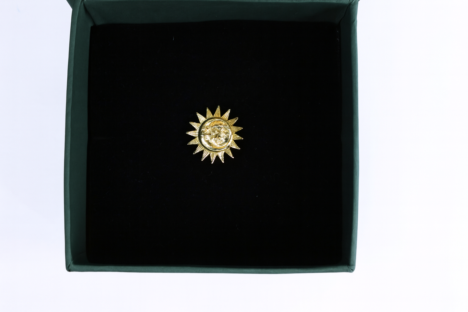 Sun & Moon Brooch