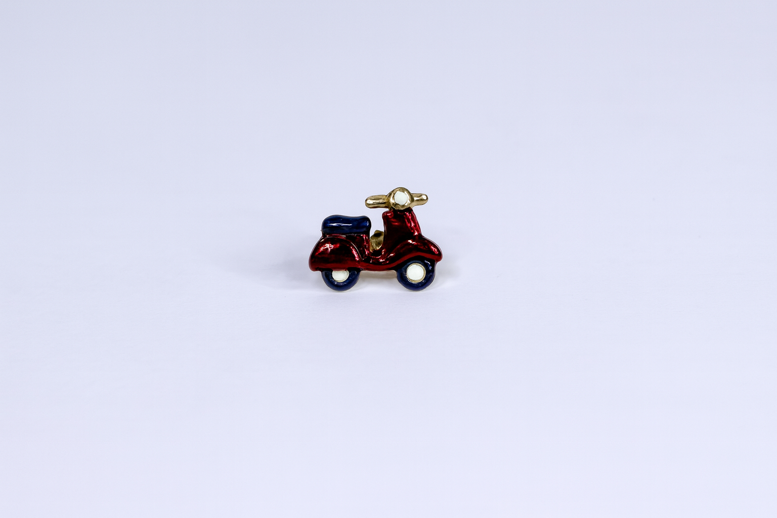 Tiny Scooter Brooch