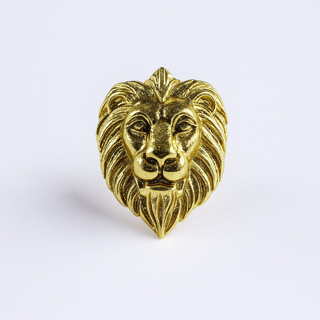 Tiny Lion Brooch