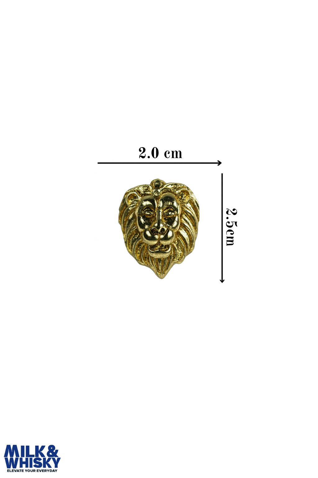 Tiny Lion Brooch