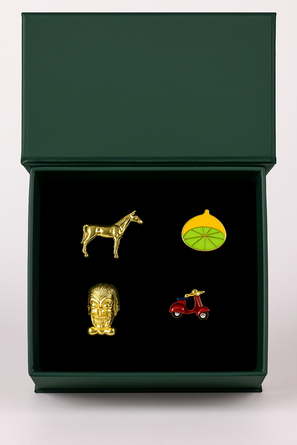 Whimsy & Wanderlust: Eclectic Brooch Set