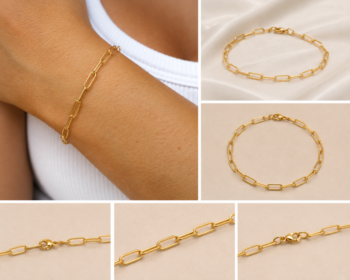 Luxe Paperchain Bracelet
