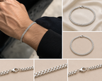 Obsidian Link Bracelet
