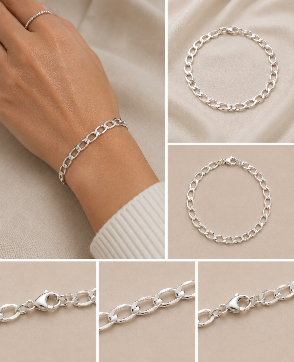 Celeste Chain Bracelet