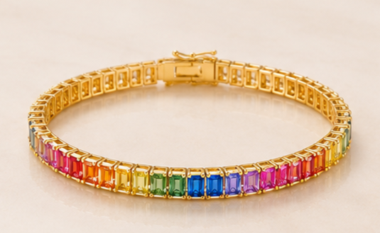Golden Spectrum Bracelet
