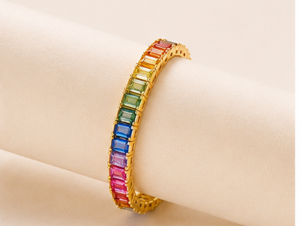 Golden Spectrum Bracelet
