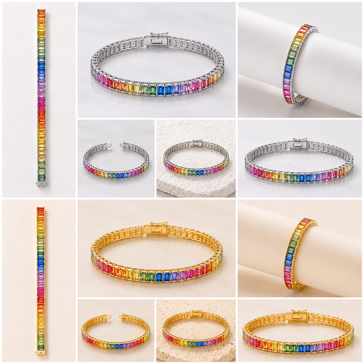 Golden Spectrum Bracelet