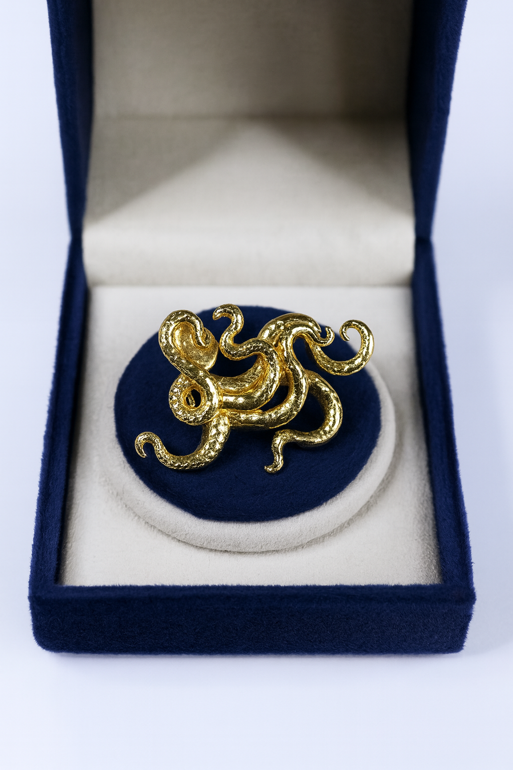 Octopus Brooch