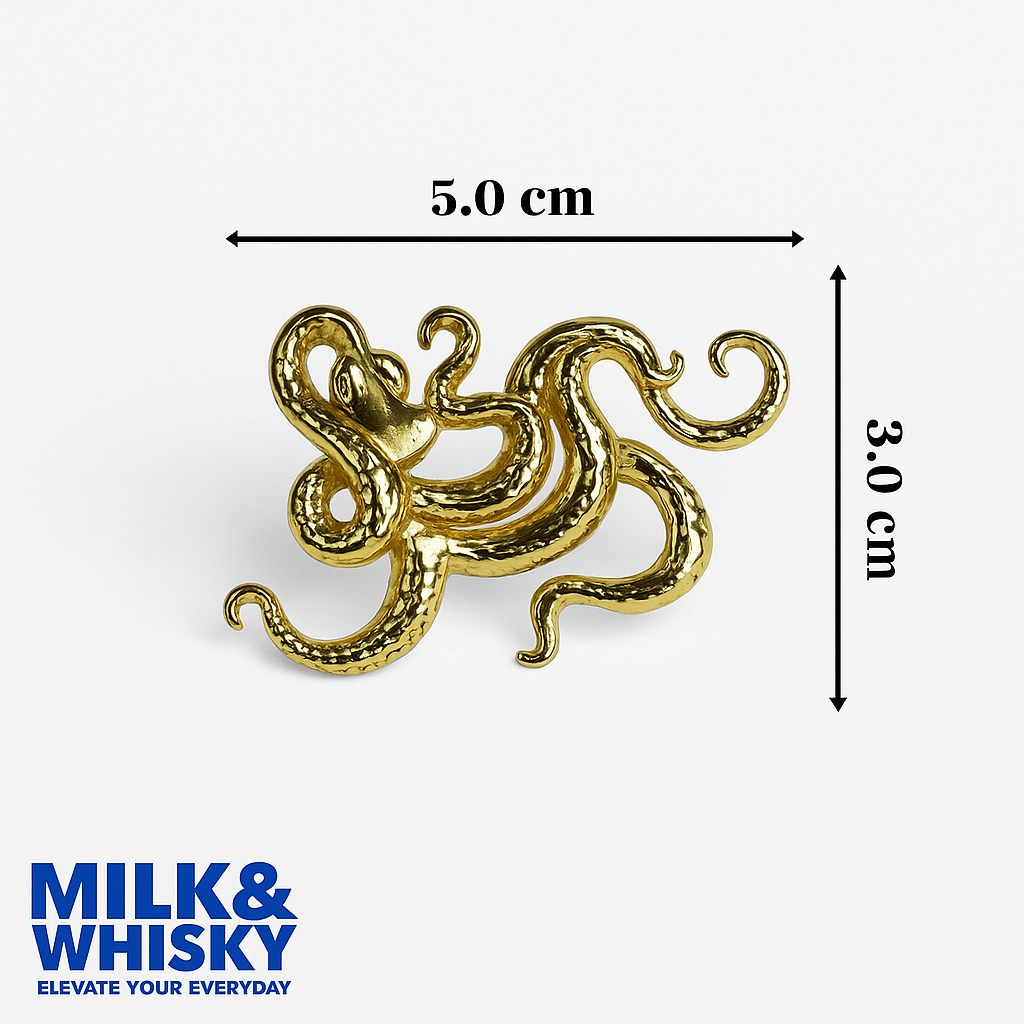 Octopus Brooch