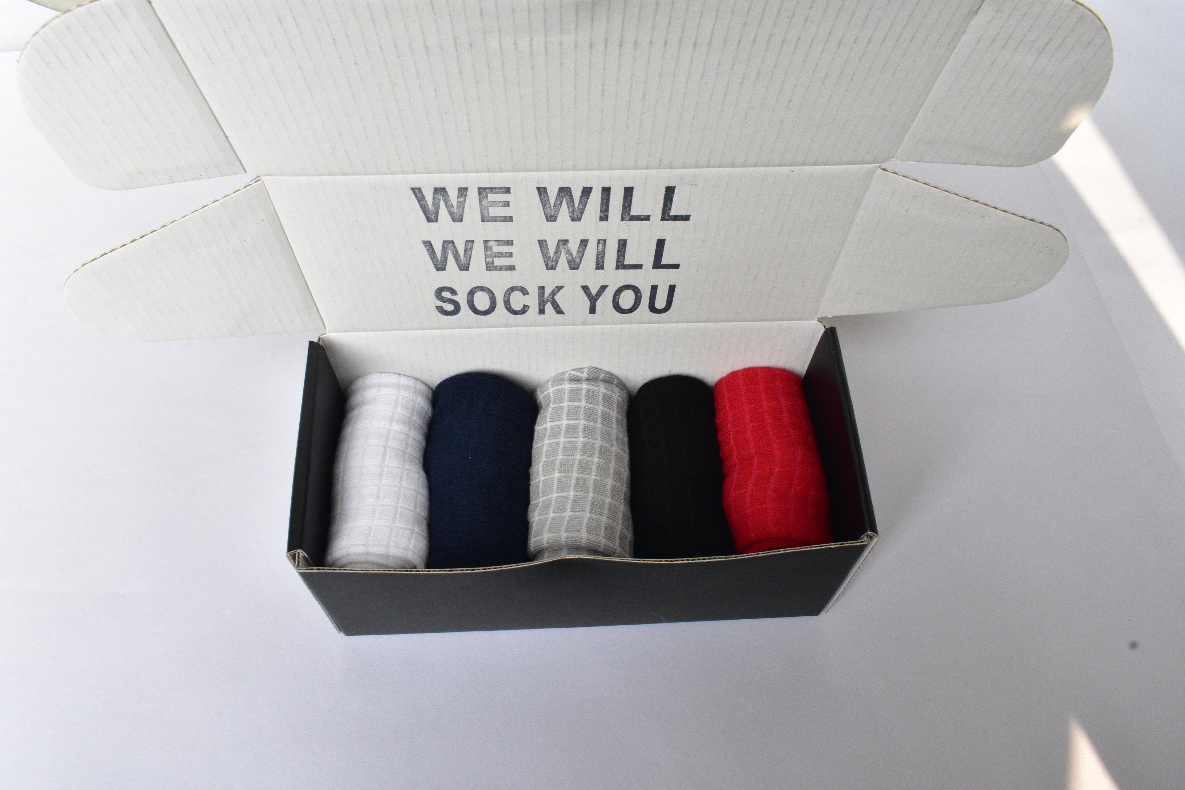 No More Thinking Socks set