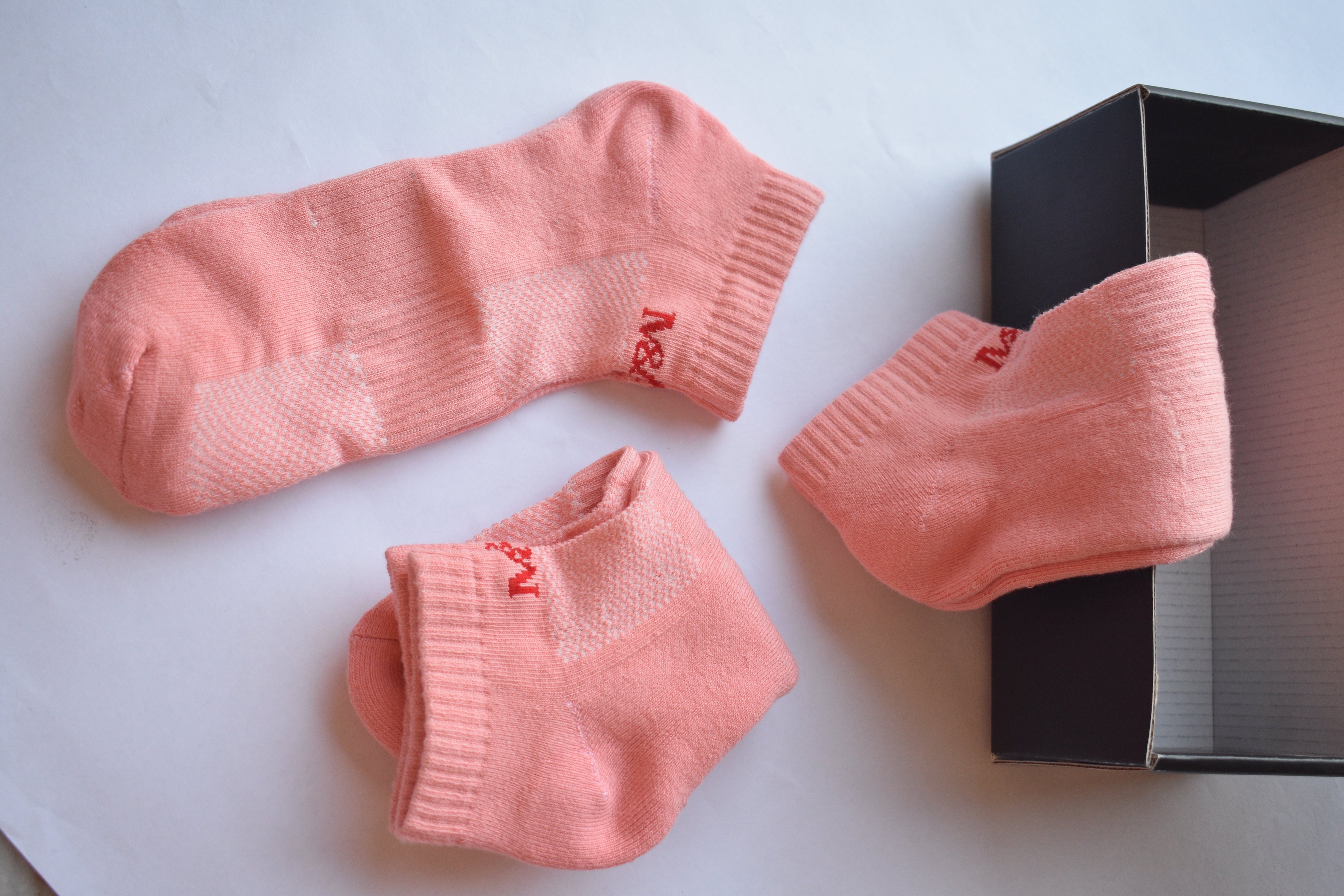 Soft Peach – 3 Pack Ankle Socks