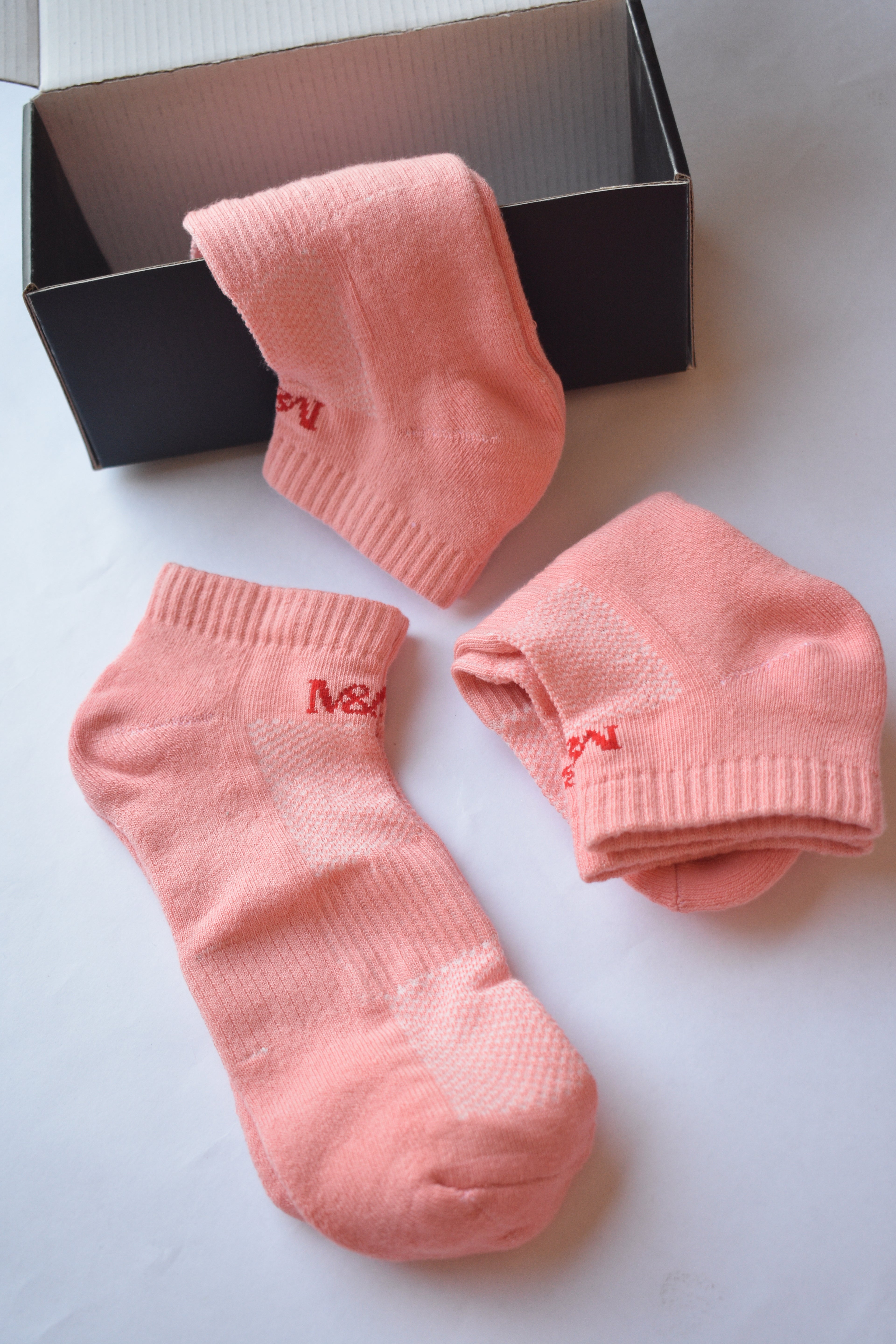 Soft Peach – 3 Pack Ankle Socks