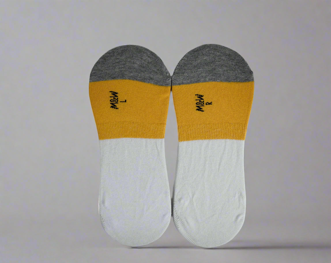 Egg & Toast No-Show Socks