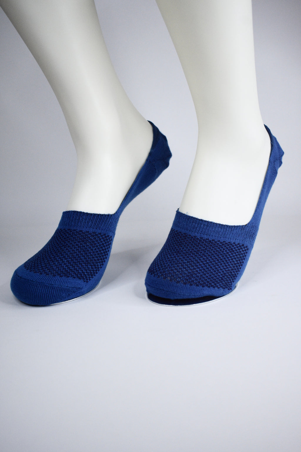 The Sneaky Blue Ninja No-Show Socks