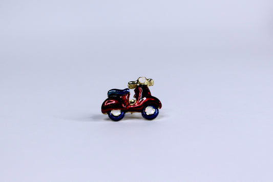 Tiny Scooter Brooch