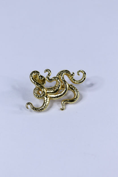 Octopus Brooch