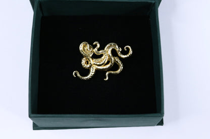 Octopus Brooch