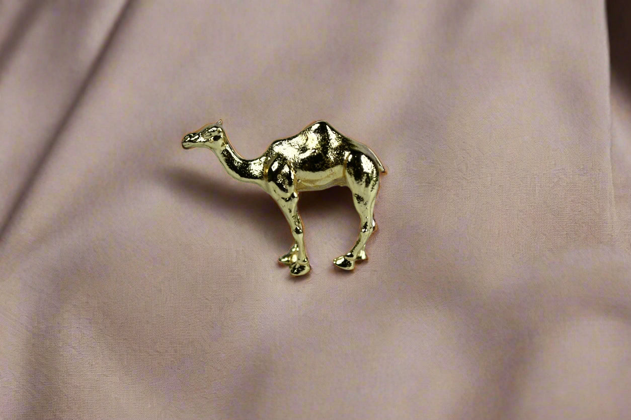 Camel Brooch