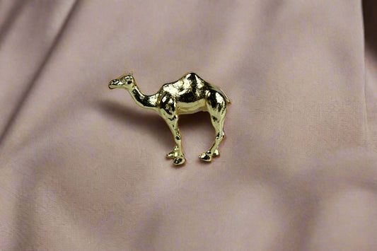 Camel Brooch