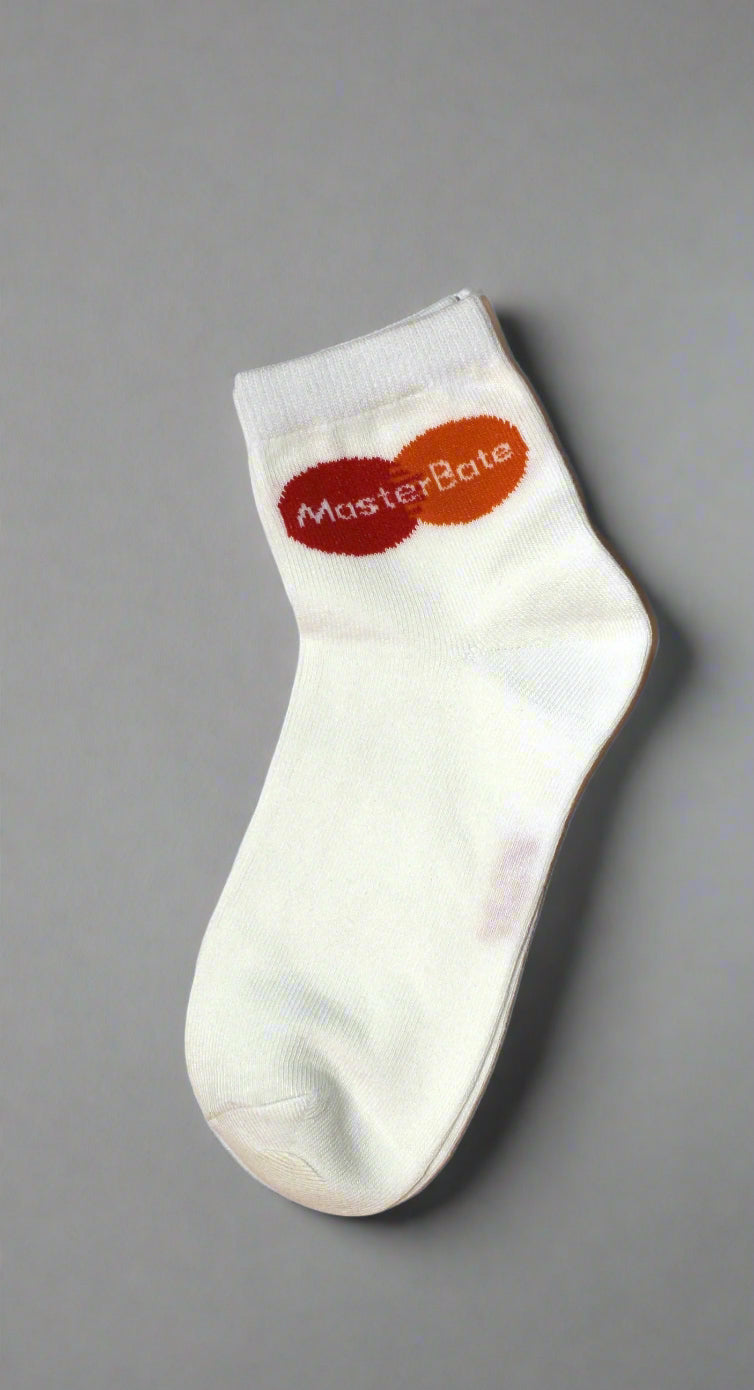 Master-bate Parody Socks