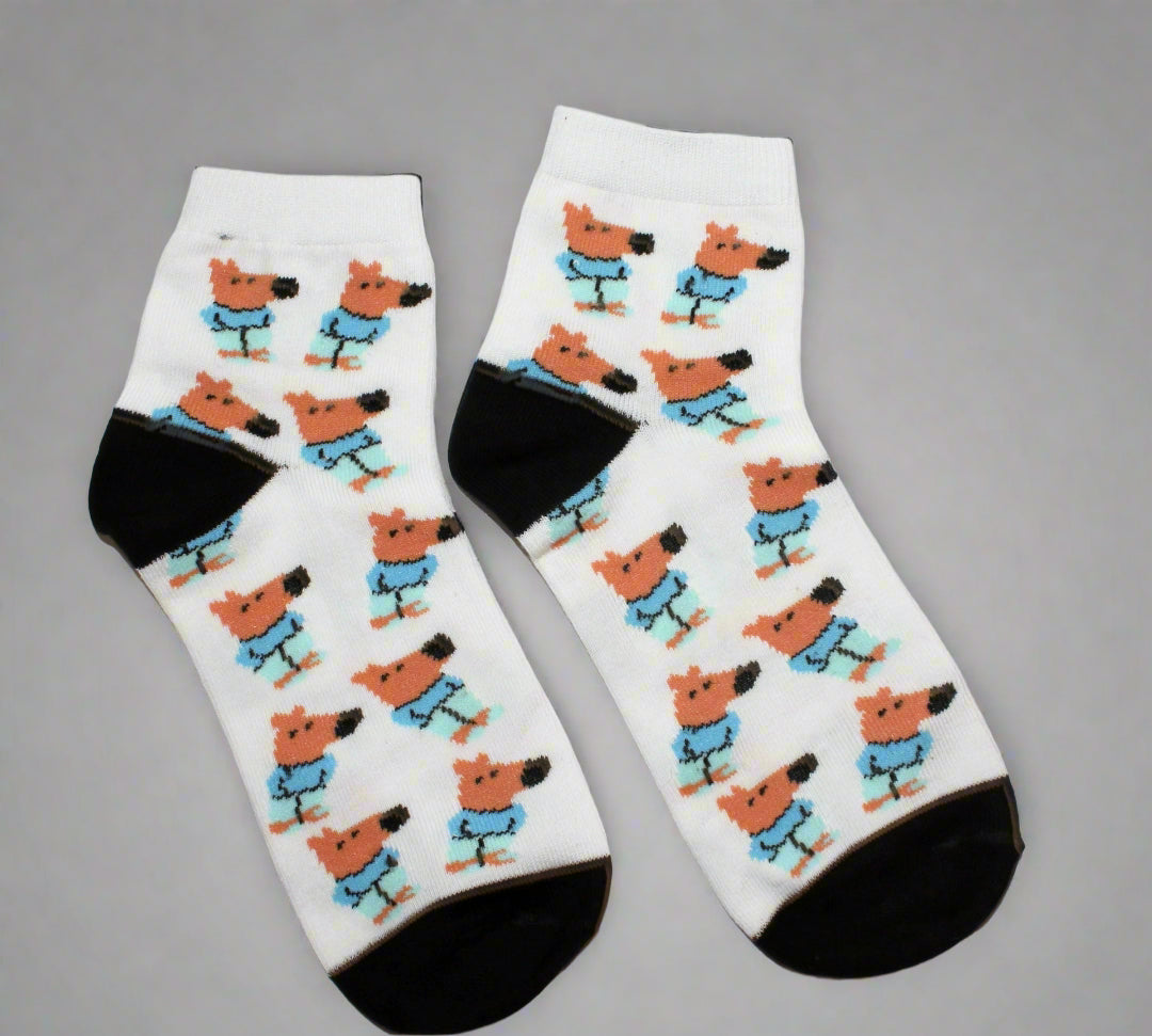Chill-Guy Pattern Socks