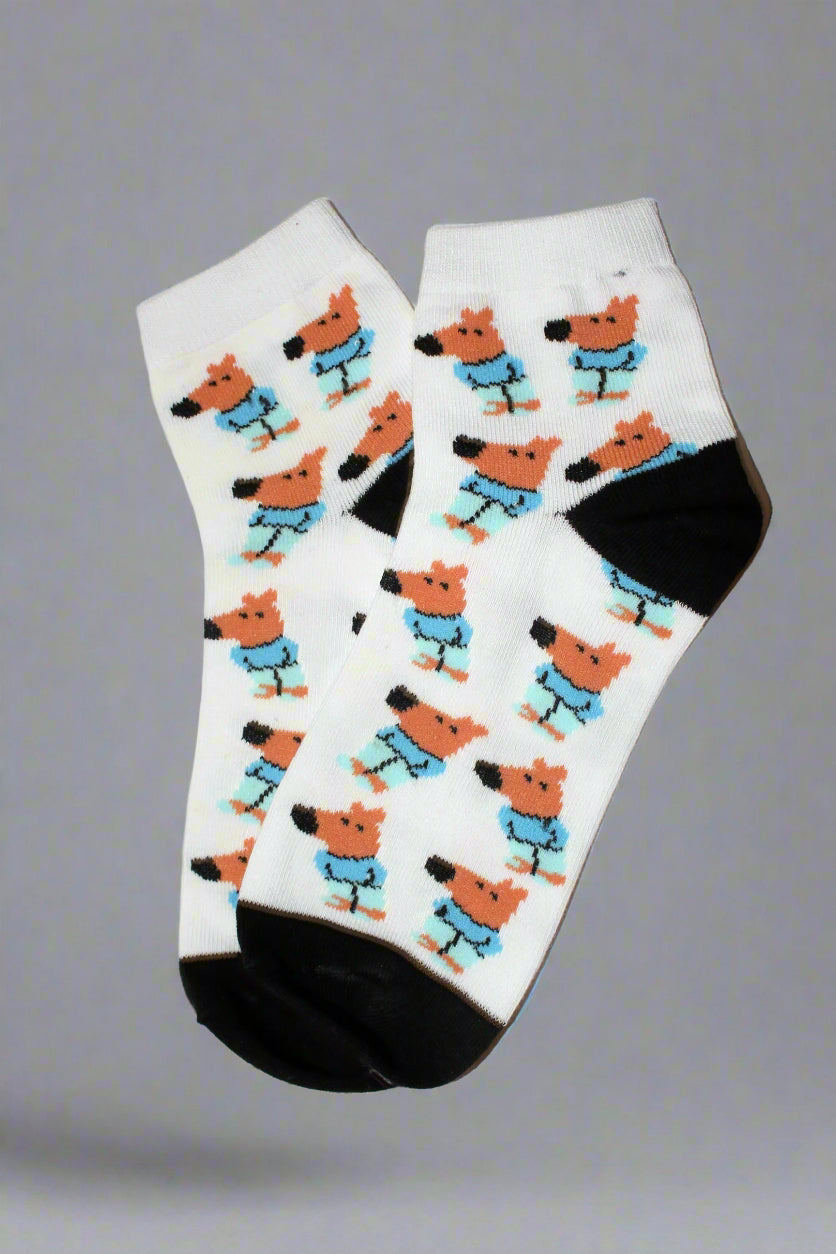 Chill-Guy Pattern Socks