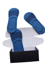 Sky Blue No-Show (Pack of 3)