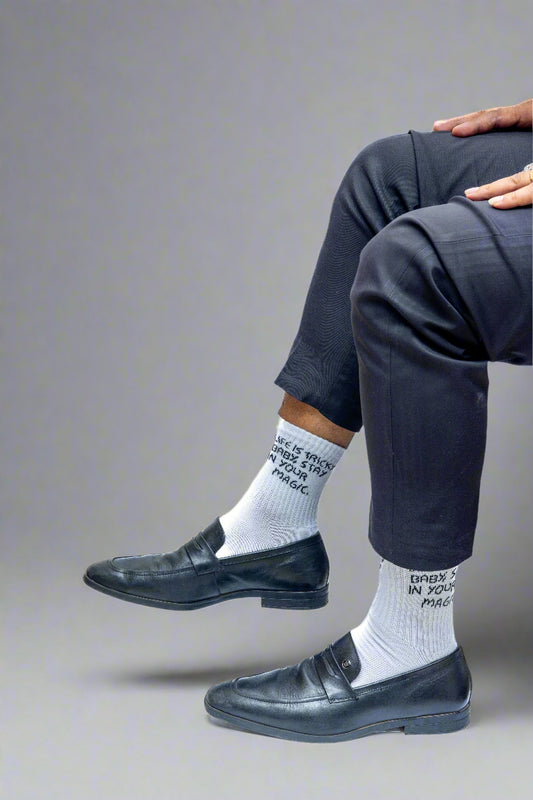 Inspirational Quote Socks