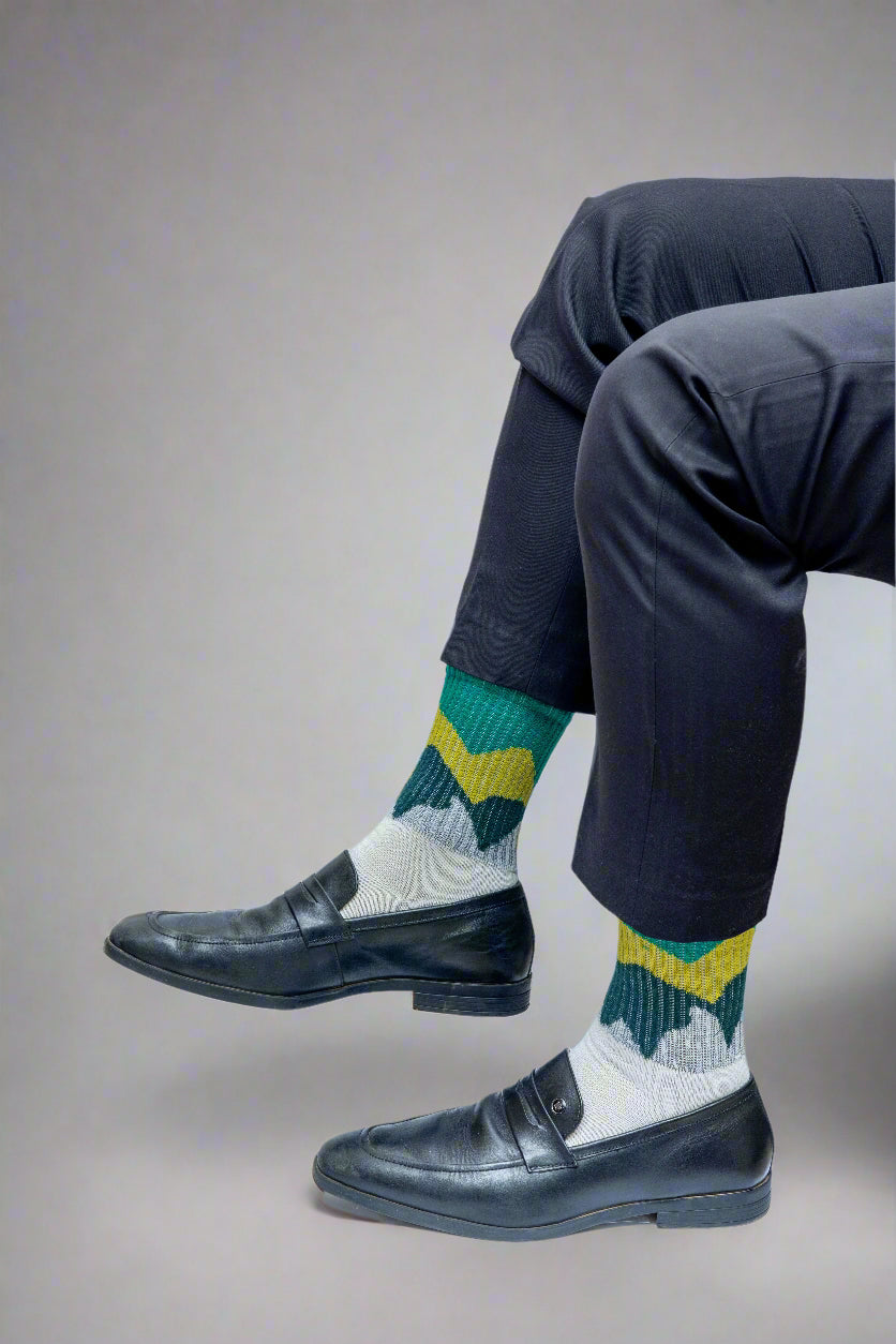 Mountain Peak Socks