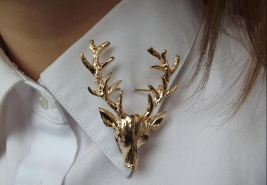 Deer Brooch